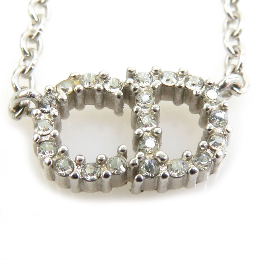 Dior Necklace Silver — view 3