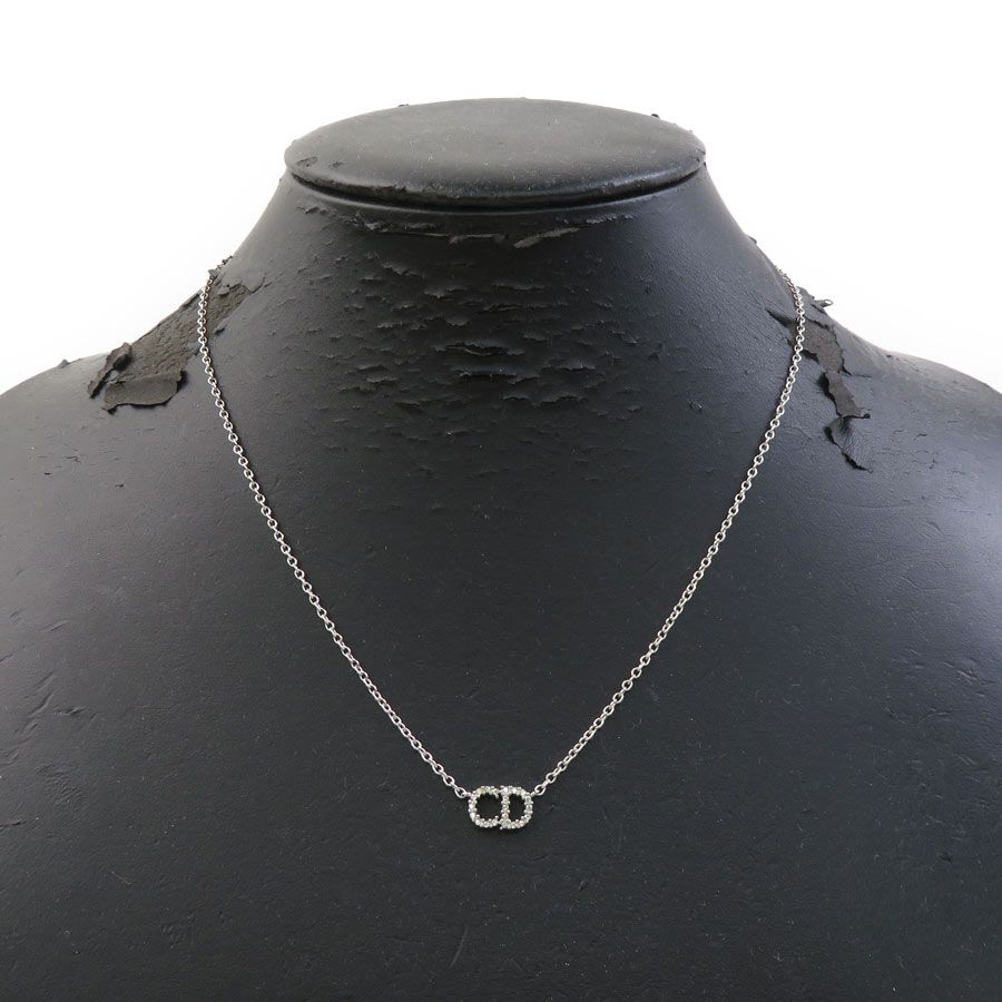 Dior Necklace Silver — view 7