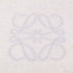 Loewe Anagram Wool Cashmere Reversible Fringe Scarf — view 7