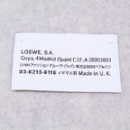 Loewe Anagram Wool Cashmere Reversible Fringe Scarf — view 5