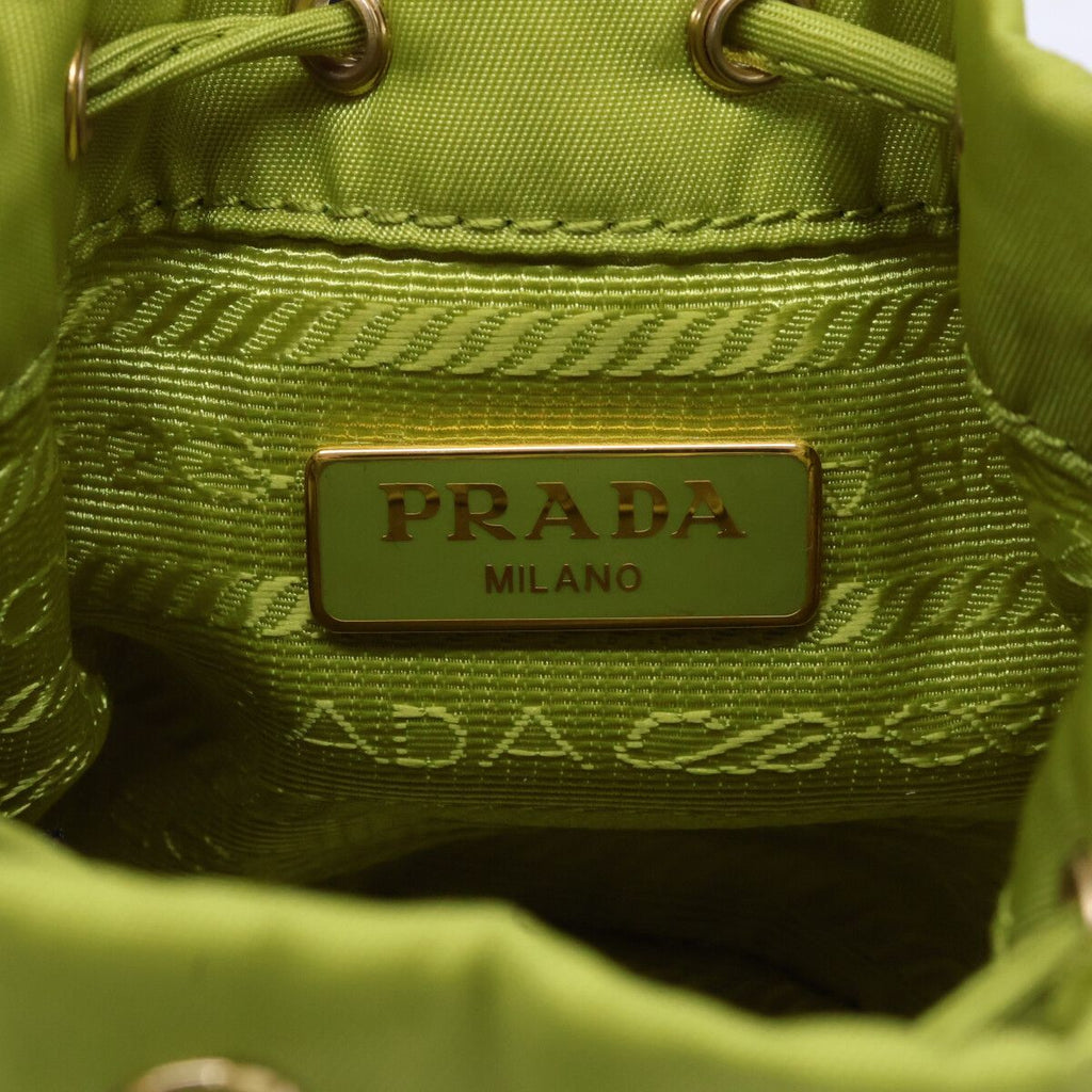 Prada Mini Icon Re-Nylon Key Chain Charm — view 7