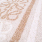 Loewe Wool Cashmere Anagram Jacquard Pattern Scarf — view 5