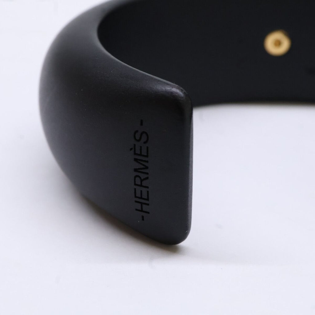 Hermes Collier de Chien Wood Bracelet — view 5