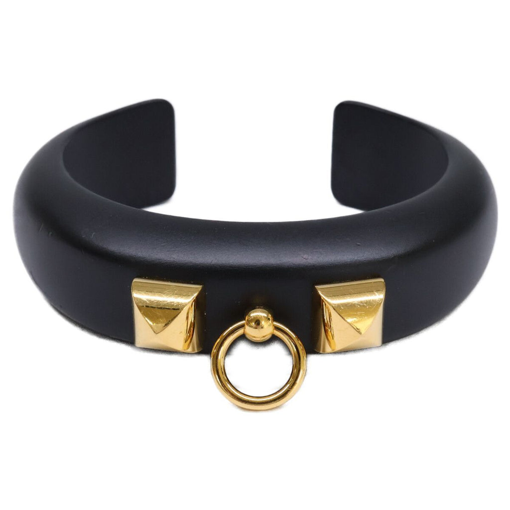 Hermes Collier de Chien Wood Bracelet
