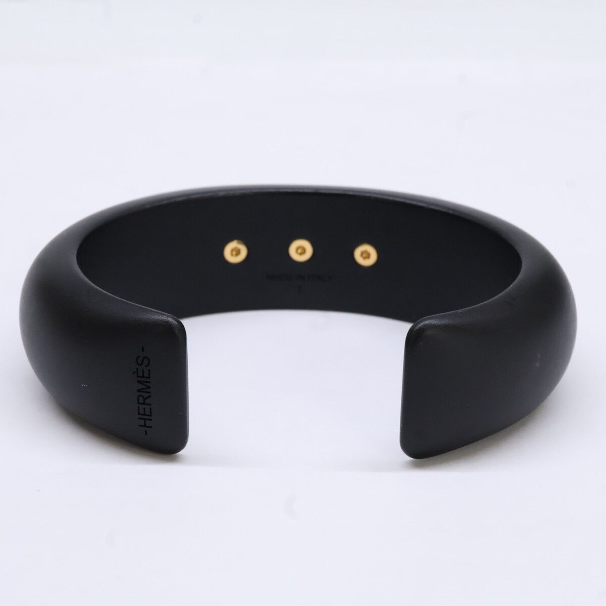 Hermes Collier de Chien Wood Bracelet — view 3