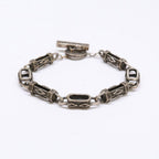 Saint Laurent Paris Arabesque Toggle Chain Bracelet — view 3