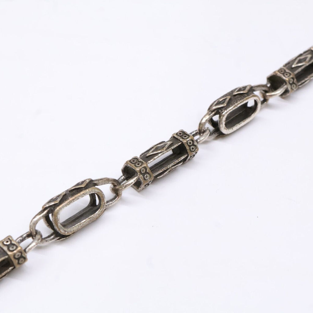 Saint Laurent Paris Arabesque Toggle Chain Bracelet — view 6