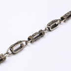 Saint Laurent Paris Arabesque Toggle Chain Bracelet — view 6