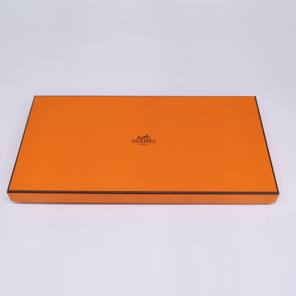 Hermes Alle Tour Cashmere Silk Logo Reversible Scarf — view 6