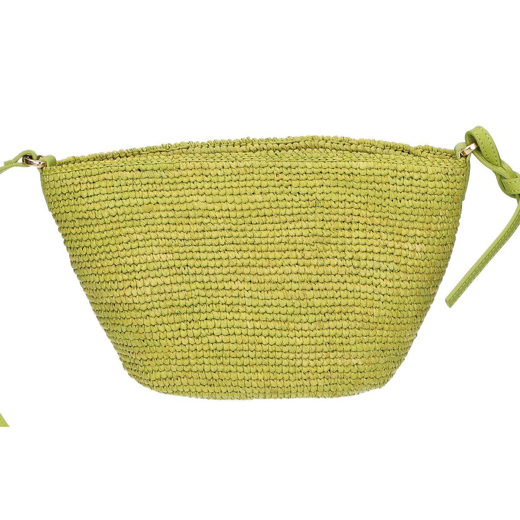 Loewe Raffia & Calf Slit Pochette — view 3