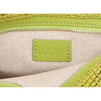 Loewe Raffia & Calf Slit Pochette — view 7
