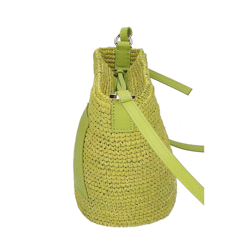 Loewe Raffia & Calf Slit Pochette — view 2