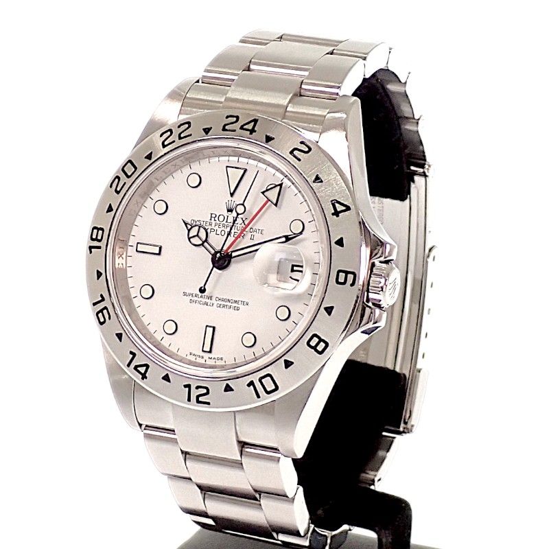 Rolex Explorer 2 Number Watch SS White Automatic Winding Dial — view 2