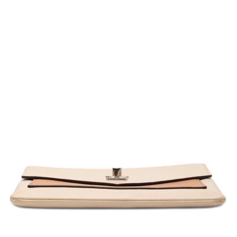 Louis Vuitton Pochette My Lockme Chain Shoulder Bag Clutch 2-Way Rose Swoak — view 3