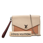 Louis Vuitton Pochette My Lockme Chain Shoulder Bag Clutch 2-Way Rose Swoak — view 8