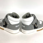 Dior Sneakers Baby Uptown Low Top Leather Gray — view 5