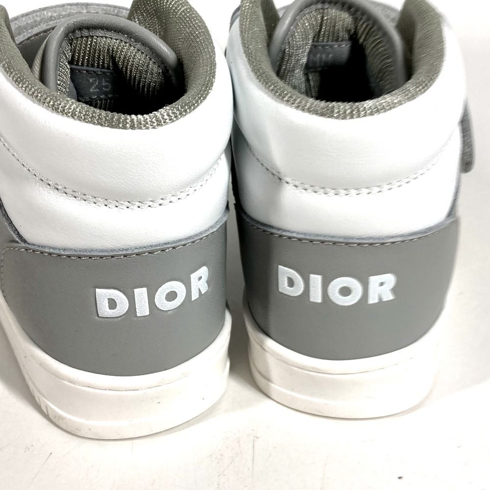 Dior Sneakers Baby Uptown Low Top Leather Gray — view 4