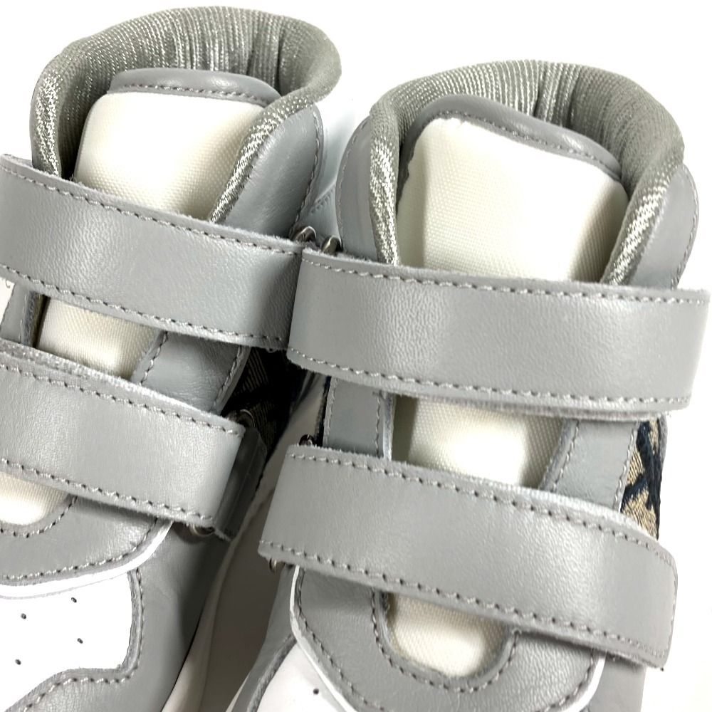Dior Sneakers Baby Uptown Low Top Leather Gray — view 3