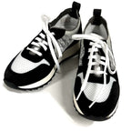 Dior Sneakers Trotter Logo Suede Black