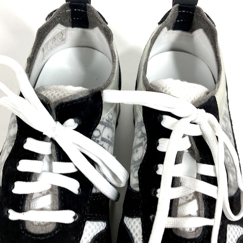 Dior Sneakers Trotter Logo Suede Black — view 3