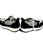 Dior Sneakers Trotter Logo Suede Black — view 7