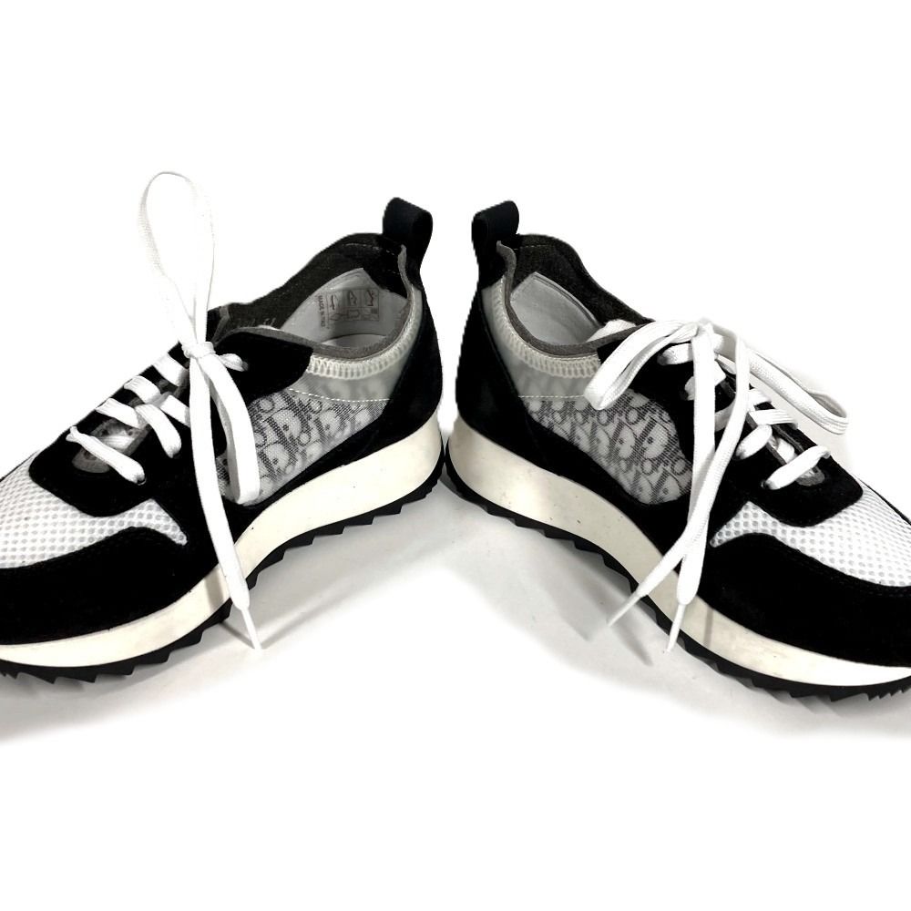 Dior Sneakers Trotter Logo Suede Black — view 8