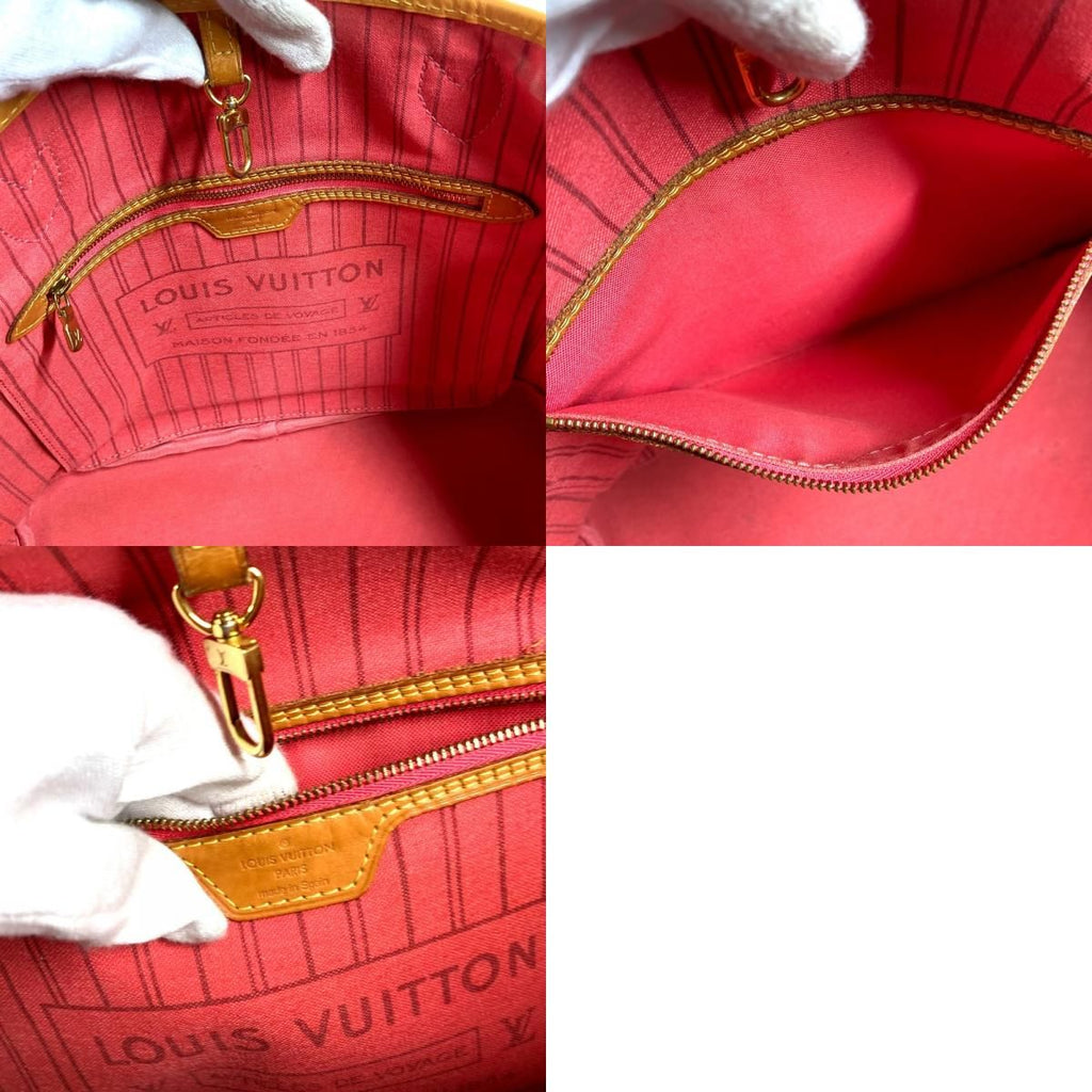 Louis Vuitton Shoulder Bag Neverfull Chi Monogram Canvas Brown — view 9