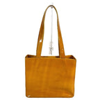 Chanel Shoulder Bag Logo Enamel Yellow — view 2
