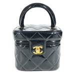 Chanel Handbag CC Logo Quilted Heart