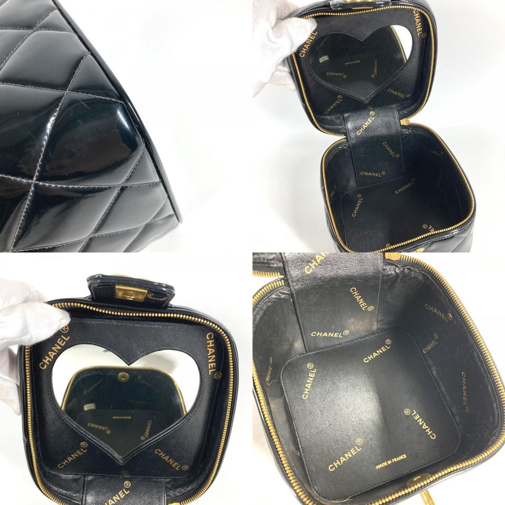 Chanel Handbag CC Logo Quilted Heart — view 8