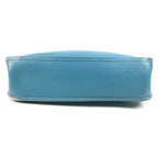 Hermes Shoulder Bag Vespa PM Leather Blue Jean — view 5