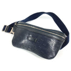 Gucci Waist Bag Logo GG Supreme Navy — view 3