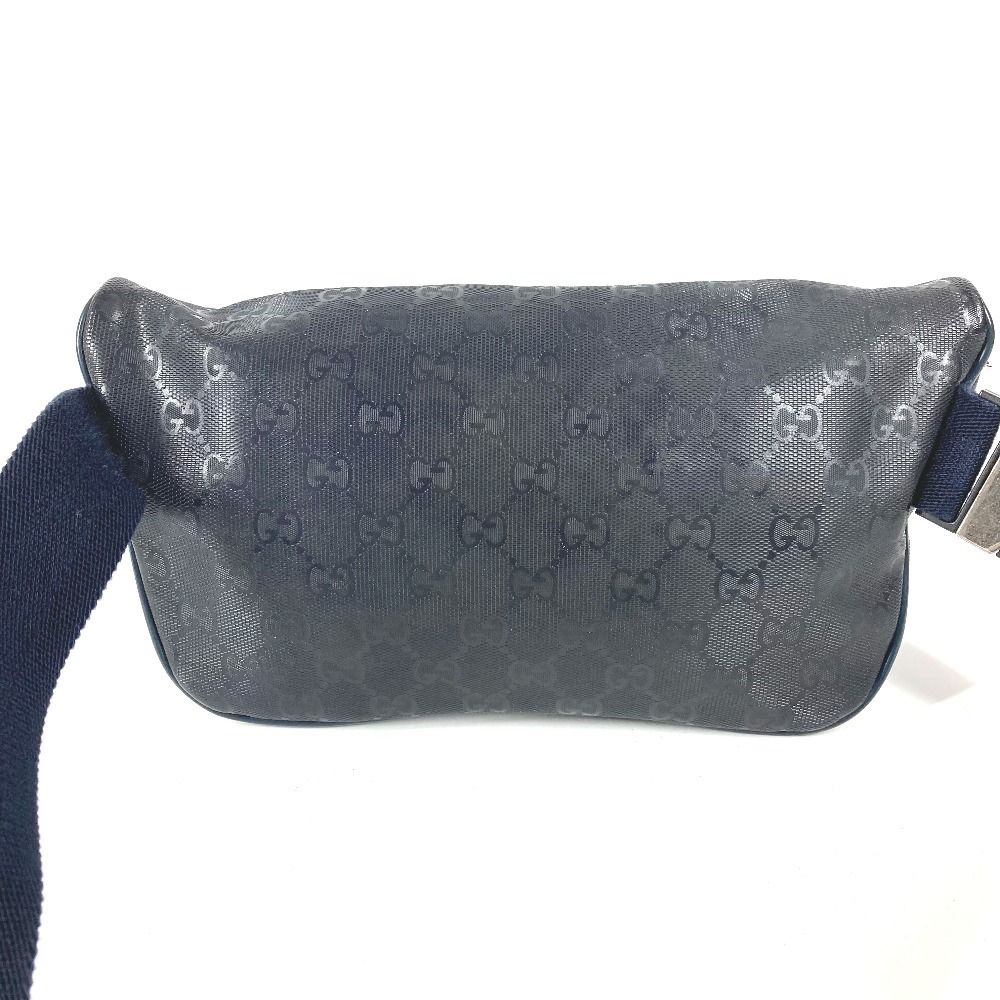 Gucci Waist Bag Logo GG Supreme Navy — view 2