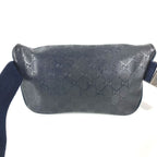 Gucci Waist Bag Logo GG Supreme Navy — view 2