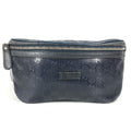 Gucci Waist Bag Logo GG Supreme Navy