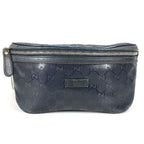 Gucci Waist Bag Logo GG Supreme Navy