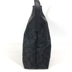 Gucci Shoulder Bag GG Logo Leather Nylon Black — view 4