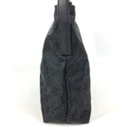 Gucci Shoulder Bag GG Logo Leather Nylon Black — view 3