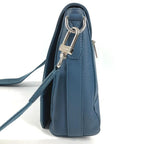 Louis Vuitton Shoulder Bag Takeoff Messenger Leather Navy — view 3