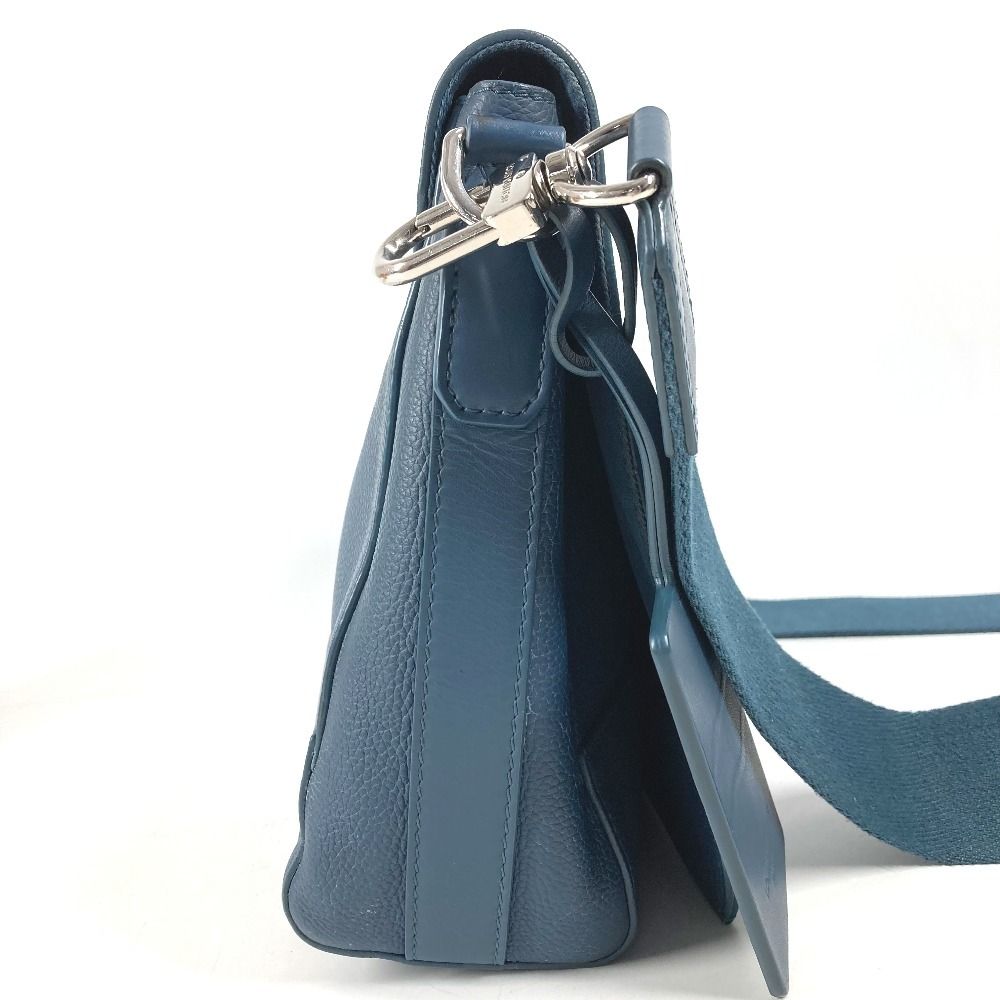 Louis Vuitton Shoulder Bag Takeoff Messenger Leather Navy — view 4