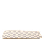 Louis Vuitton Damier Azur Neverfull White Leather 1 — view 3