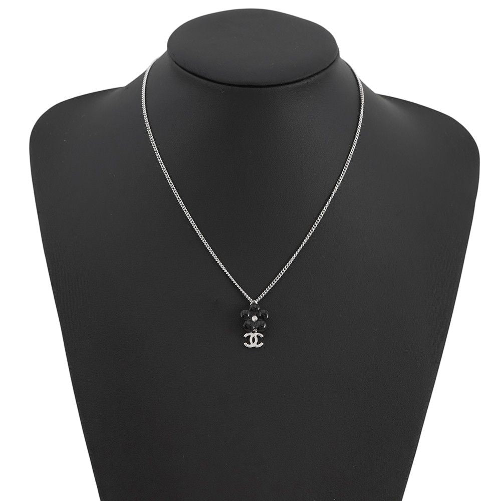 Chanel Necklace Camellia CC Logo 05 — view 4