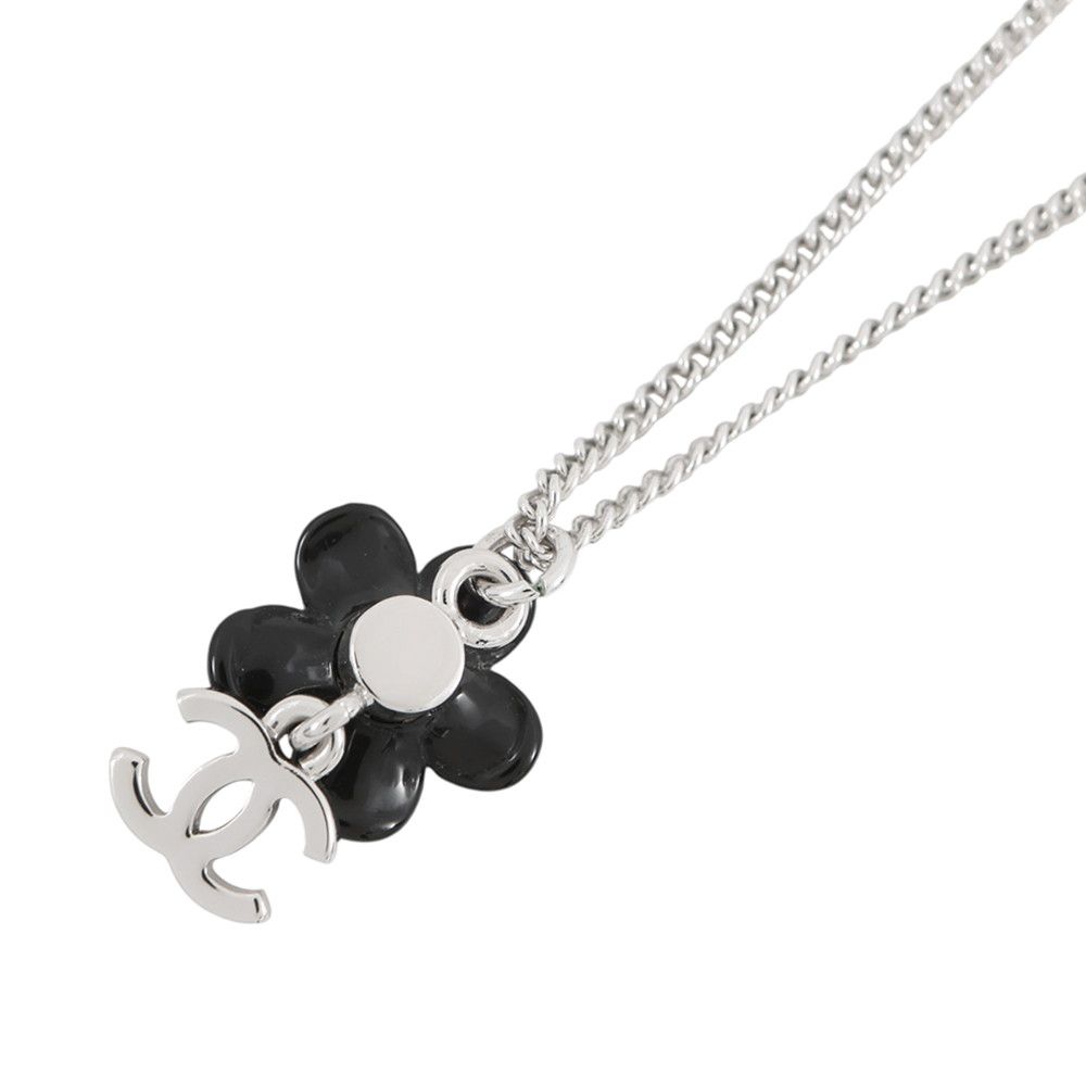 Chanel Necklace Camellia CC Logo 05 — view 3