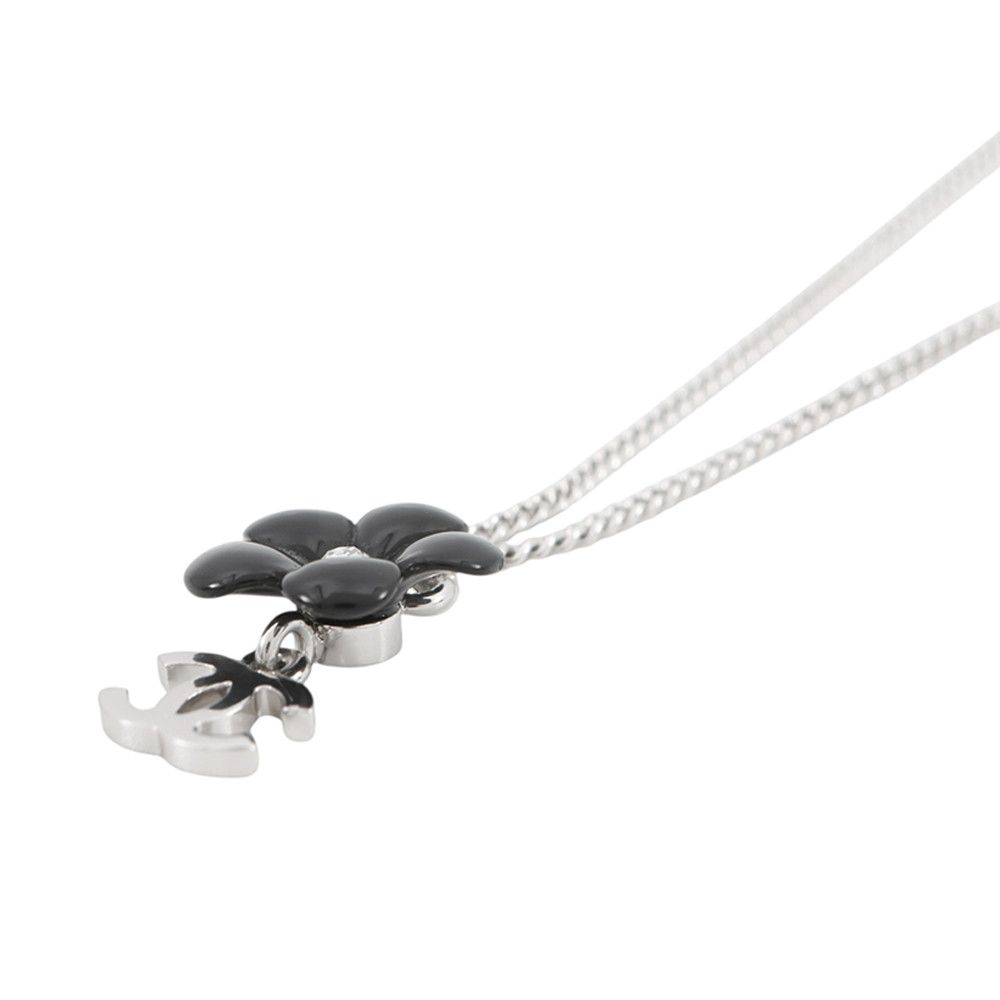 Chanel Necklace Camellia CC Logo 05 — view 2