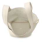 Hermes Handbag Picotin Lock PM Beton Silver Taurillon Clemence Tote — view 5
