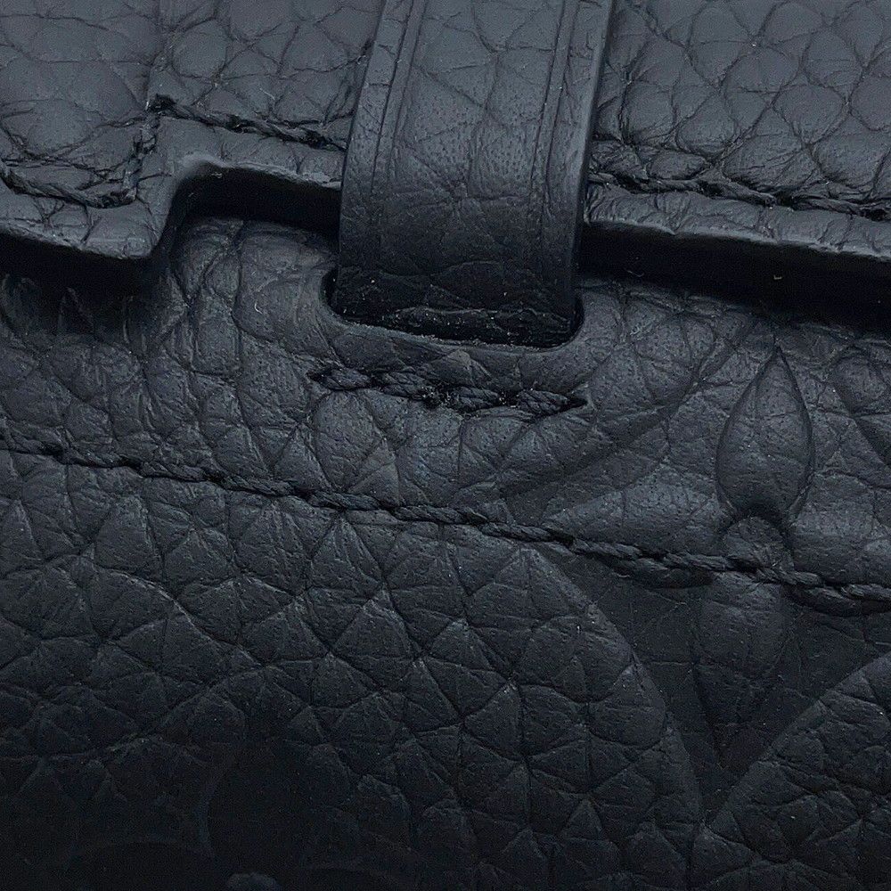 Louis Vuitton Shoulder Bag Taurillon Monogram Soul Trunk Black — view 8