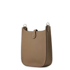 Hermes Evelyne TPM Series Etoupe Silver Epsom Handbag — view 2