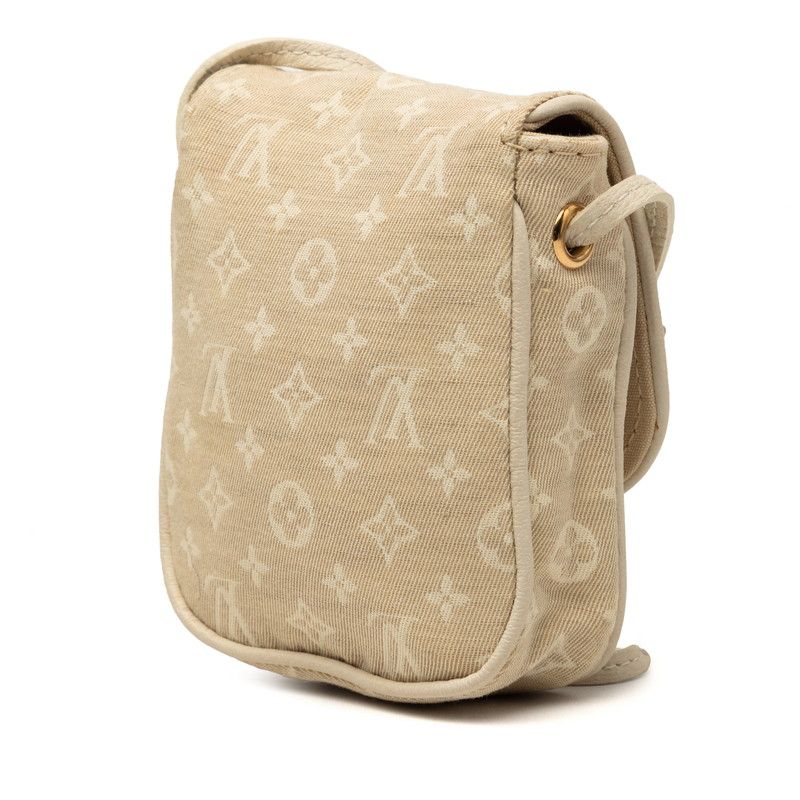 Louis Vuitton Monogram Mini Lin Pochette Cancun Mini Pouch Crossbody Shoulder — view 2