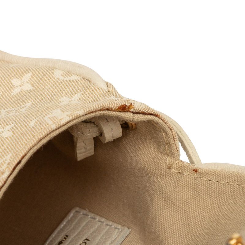 Louis Vuitton Monogram Mini Lin Pochette Cancun Mini Pouch Crossbody Shoulder — view 6