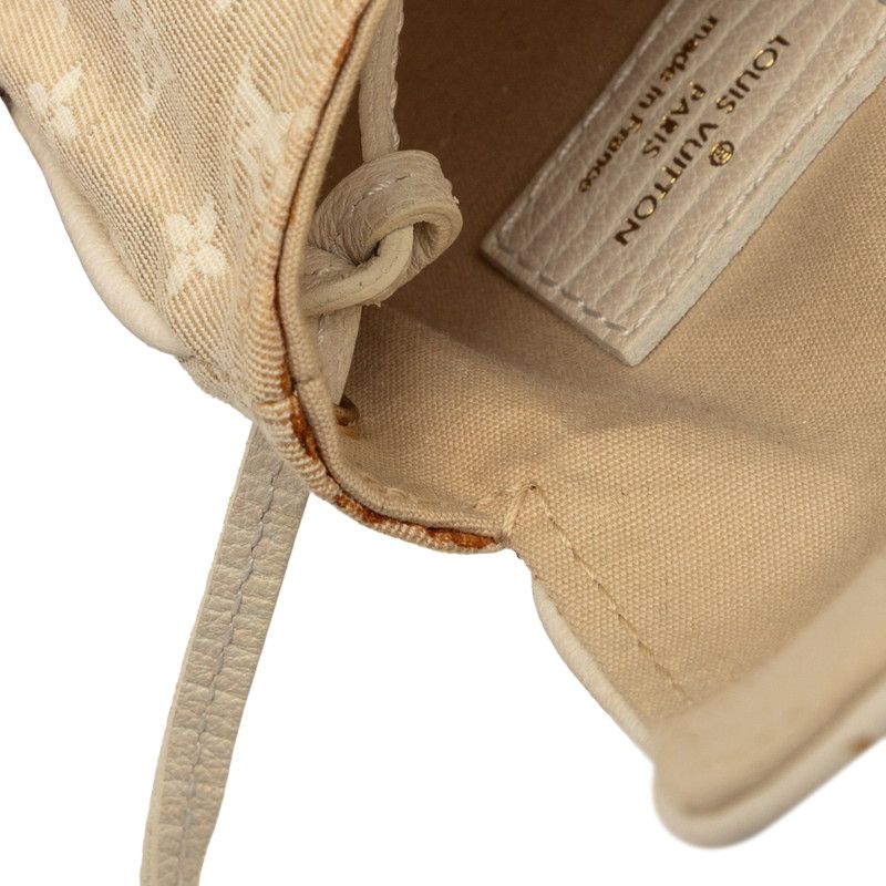 Louis Vuitton Monogram Mini Lin Pochette Cancun Mini Pouch Crossbody Shoulder — view 5